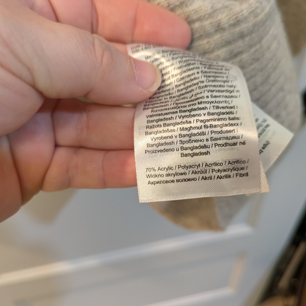 New with tags! Vero Moda Fair Isle Sweater - Bro6 and Pink - Picture 7 of 13